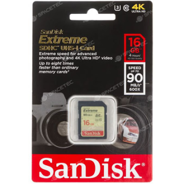 EXTREME SDHC CARD 16GB...