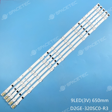 [009] Kit  5 Barres LED TV...