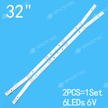 [028] Kit  2 Barres LED TV...